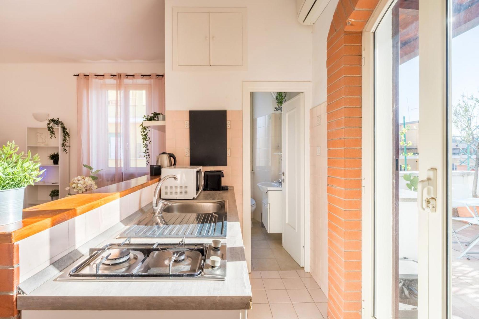 Welcome Dhome - Cozy Penthouse With St. Peter View 로마 외부 사진